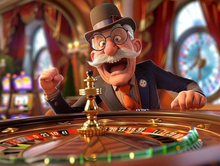 Bonus game interaktif Wolf Gold dengan hadiah Layar bonus game Wolf Gold